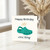 Funny Happy Birthday Card - Croc King Pun with Green Clog Shoe and Crown - Fun Birthday Card for Clog Lovers, Him or Her