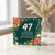 47th Birthday Card, Floral Happy Birthday Card