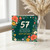 57th Birthday Card, Floral Happy Birthday Card for 57 Year Old