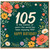 105th Birthday Card, Floral Happy Birthday Card