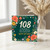 108th Birthday Card, Floral Happy Birthday Card