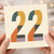 22nd Birthday Card, Retro Style 22 Birthday Card