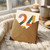 24th Birthday Card, Retro Patterned Number 24 Card