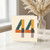 44th Birthday Card, Retro Pattern Number 44 Card