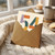 54th Birthday Card, Retro Patchwork Number 54 Card