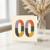 99th Birthday Card, Retro Geometric Patchwork Greeting Card
