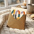 102nd Birthday Card, Retro Patchwork Number 102 Greeting Card