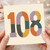 108th Birthday Card