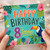 8th Birthday Card, Tropical Toucan Happy Birthday 8 Today Card