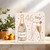 46th Birthday Card - Champagne Bottle & Glasses, Cheers Design - 145mm x 145mm - Celebration Card, Includes Kraft Envelope