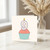 9th Birthday Card, Cute Cupcake and Candle Design for Birthday Celebration