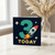 3rd Birthday Card, 2 Today Rocket Space Themed Card