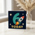 6th Birthday Card, Space Rocket Today Card