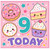 9th Birthday Card, Cute Kawaii Dessert Today Card