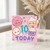 10th Birthday Card, Cute Kawaii Donut and Cupcake Design, Happy 10 Today
