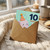 10th Birthday Card, Cute Elephant Party Hat