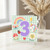 3rd Birthday Card, Cute Rainbow Unicorn and Butterfly Birthday Card