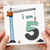 5th Birthday Card, I Am 5 Construction Crane Card