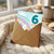 6th Birthday Card, Unicorn Rainbow Today Card