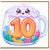 10th Birthday Card, Cute Kawaii Mug Design