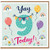 9th Birthday Card, Yay 9 Today Birthday Card