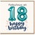 18th Birthday Card, Fabulous at 18 Happy Birthday Card