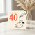 40th Birthday Card, Funny na Wine Card for Him or Her