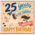 25th Birthday Card, 25 Years In The Saddle Horse Card