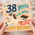 38th Birthday Card, 38 Years in the Saddle Horse Birthday Card