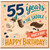 55th Birthday Card, 55 Years in the Saddle What a Ride Happy Birthday Card
