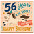 56th Birthday Card, In The Saddle What A Ride Horse Birthday Card