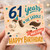 61st Birthday Card, Happy Birthday In The Saddle Horse Card, What A Ride Birthday Card