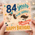 84th Birthday Card, 84 Years in the Saddle Horse Birthday Card
