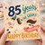 85th Birthday Card, 85 Years in the Saddle What a Ride Happy Birthday Card