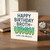 Funny Brother Birthday Card - 'Happy Birthday Broth-Urgh (Love You Really)' Slime Text Humour, Sibling Card, Blank Inside