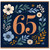 65th Birthday Card, Floral Age 65 Card