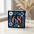68th Birthday Card, Floral Number 68 Card