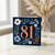 81st Birthday Card, Floral Number 81 Card