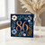 86th Birthday Card, Floral Number 86 Card
