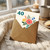 40th Birthday Card, Floral Bouquet in Vase Design