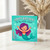 Mermaid Birthday Card for Little Sister - Cute Underwater Kids Design, Happy Birthday Sister Greeting Card for Girls, Under the Sea Theme, Includes Envelope