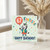 67th Birthday Card, Cute Zebra Birthday Card