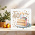 40th Birthday Card - You're 40 Today - Cake and Candles Design, Confetti, Square Greeting Card, 145mm x 145mm, Includes Kraft Envelope