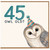 45th Birthday Card, Owl Old? Funny Birthday Card