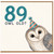 89th Birthday Card, Funny 89 Owl Old? Birthday Card