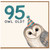 95th Birthday Card, Funny Owl Birthday Card