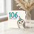 106th Birthday Card, Owl Old Funny Owl Birthday Card