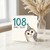 108th Birthday Card, Owl Old Funny Birthday Card
