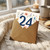 24th Birthday Card, Floral Number 24 Birthday Card