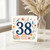 38th Birthday Card, Floral Number 38 Card for Her
